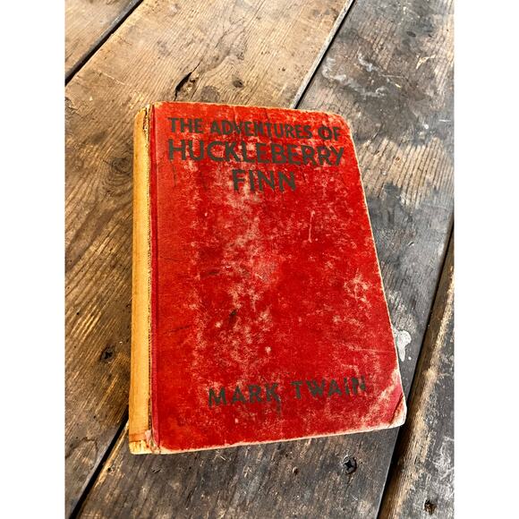 The Adventures of Huckleberry Finn Mark Twain 1918, Collectible, Hardcover - Picture 1 of 9